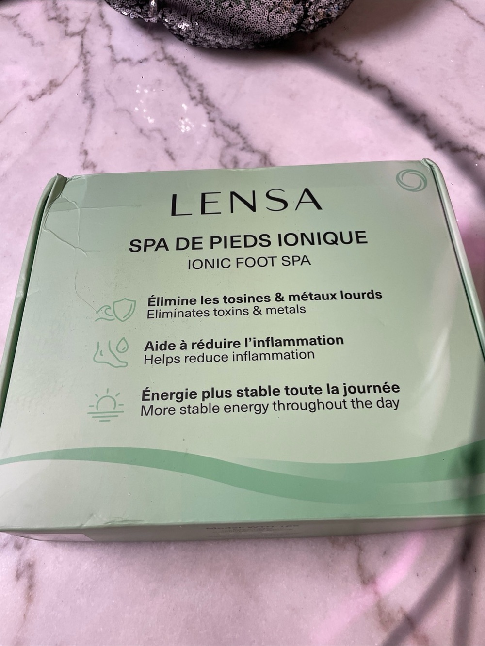 NEW Healifeco Ionic Foot Spa Detox Bath foot spa